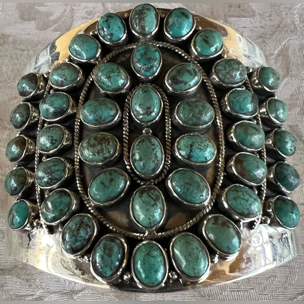 Fantastic Turquoise Cuff Bracelet